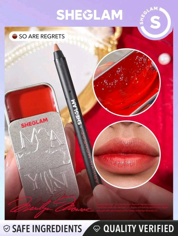 Marilyn Monroe X SHEGLAM Vintage Lip Duo 2-In-1