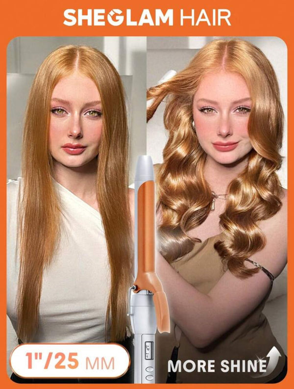 SHEGLAM HAIR It-Curl Curling Iron,Hair Curler,25mm Hair Curling Wand