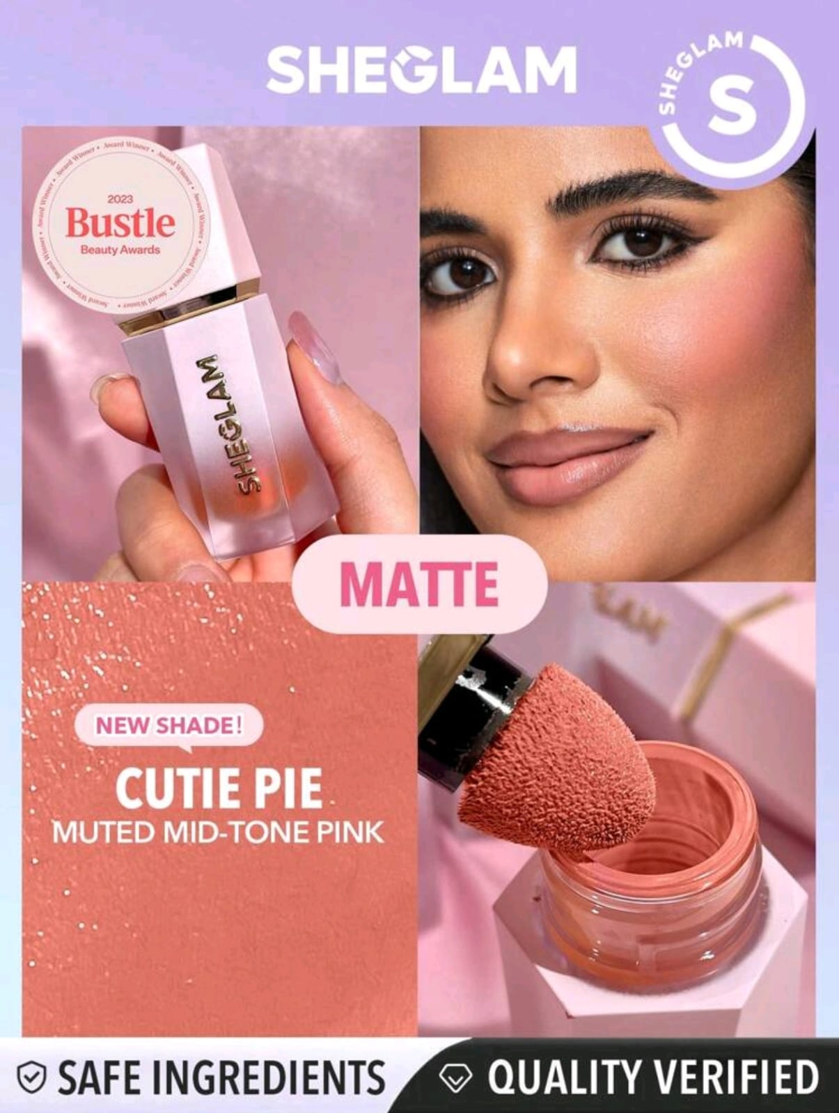 SHEGLAM Color Bloom Liquid Blush Matte Finish