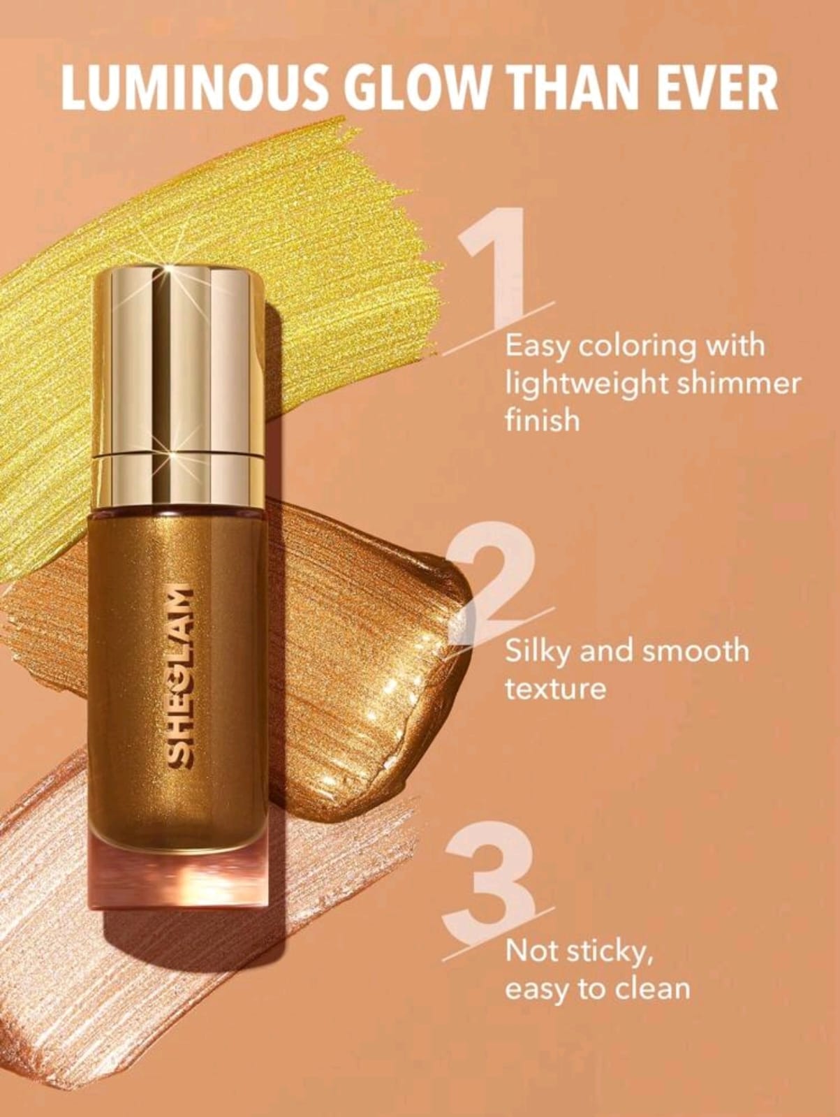 SHEGLAM Sunkissed Body Highlighter - Eros Liquid Highlighter