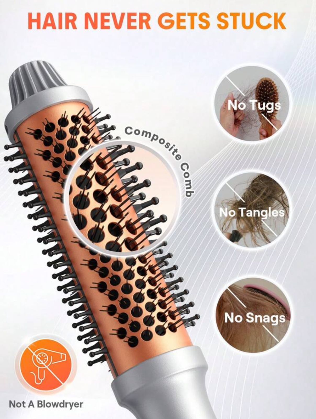 SHEGLAM HAIR It-Curl Thermal Blowout Brush,32mm Thermal Brush