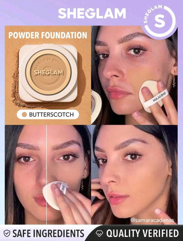 SHEGLAM Skin-Focus High Coverage Powder Foundation