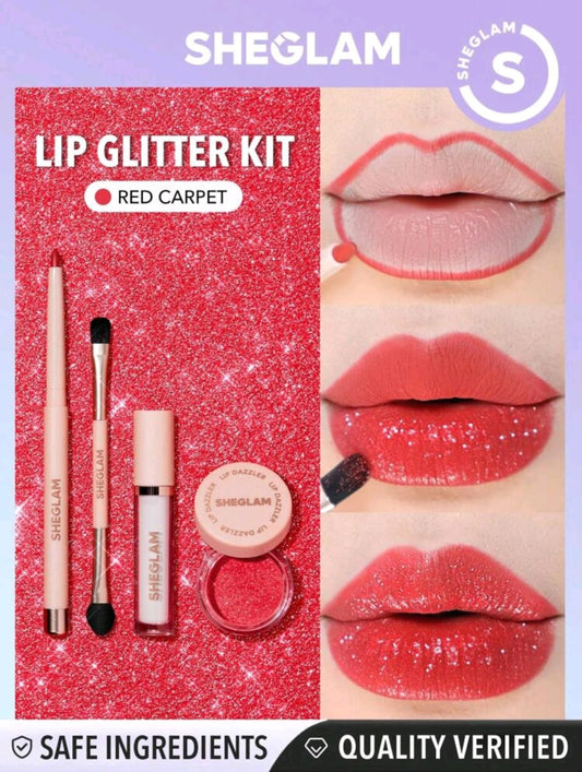 SHEGLAM Lip Dazzler Glitter Kit