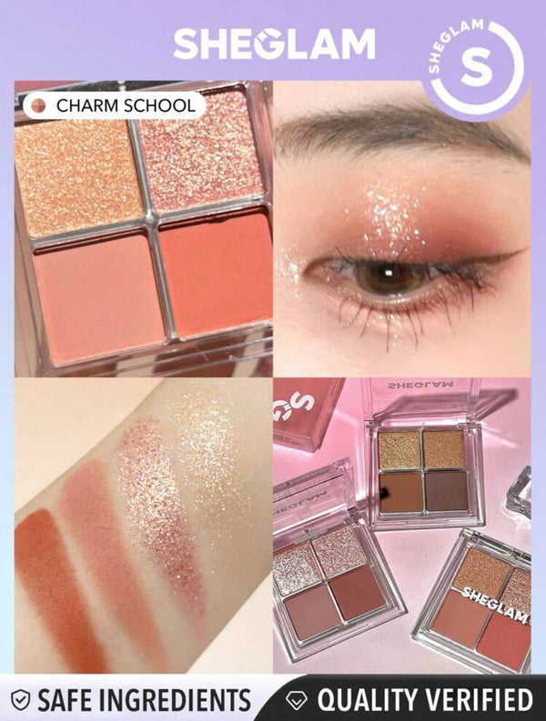 SHEGLAM Cosmic Crystal Eyeshadow Quad