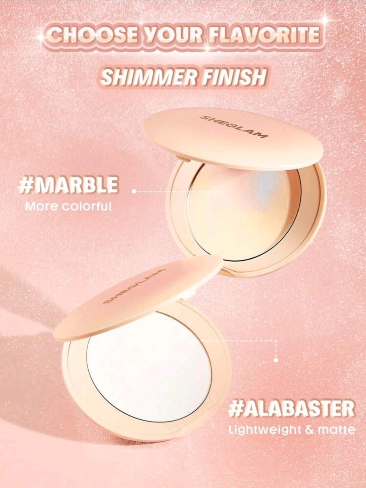 SHEGLAM Magic Veil Setting Powder-Compact Powder Natural Translucent