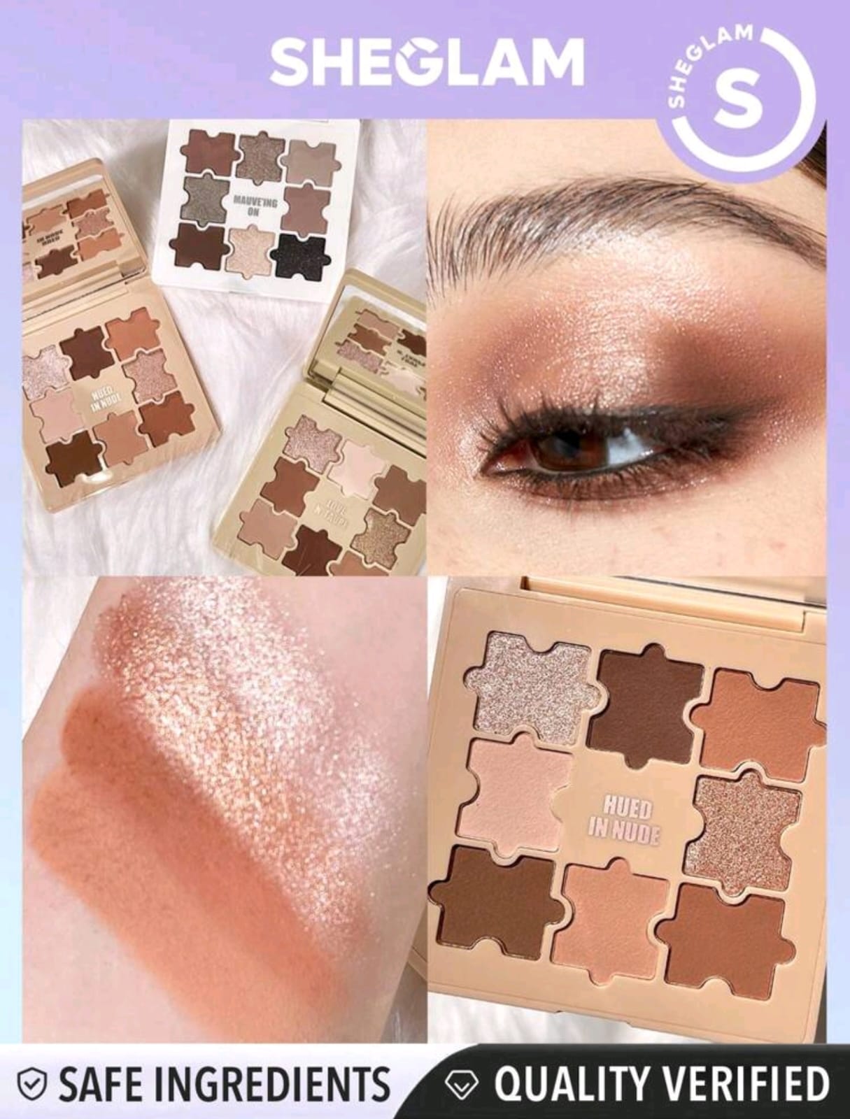 SHEGLAM Jazy Jigsaw Eyeshadow Palette