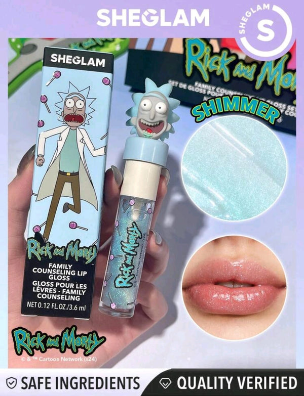 Rick and Morty X SHEGLAM Family Counseling Lip Gloss