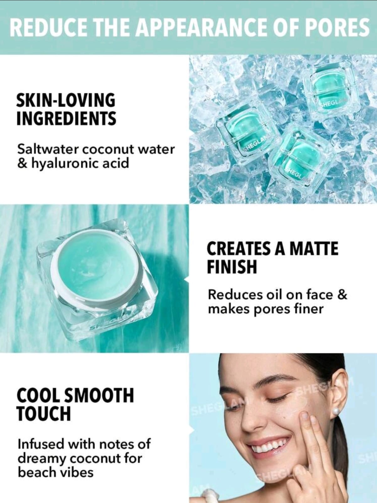 SHEGLAM Glacier Glo Smoothing Primer