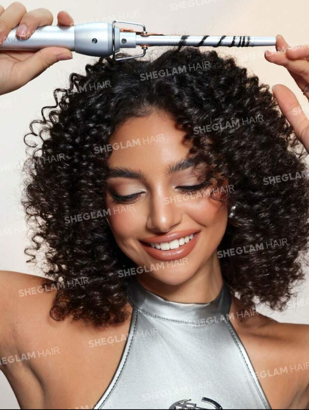 SHEGLAM HAIR It-Curl Curling Iron,Hair Curler,9mm Hair Curling Wand