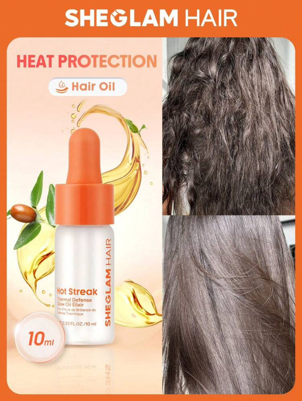 SHEGLAM HAIR Hot Streak Thermal Defense Glow Oil Elixir