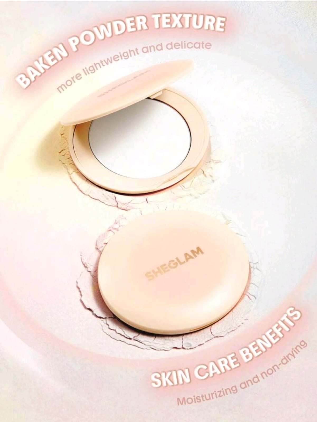 SHEGLAM Magic Veil Setting Powder-Compact Powder Natural Translucent