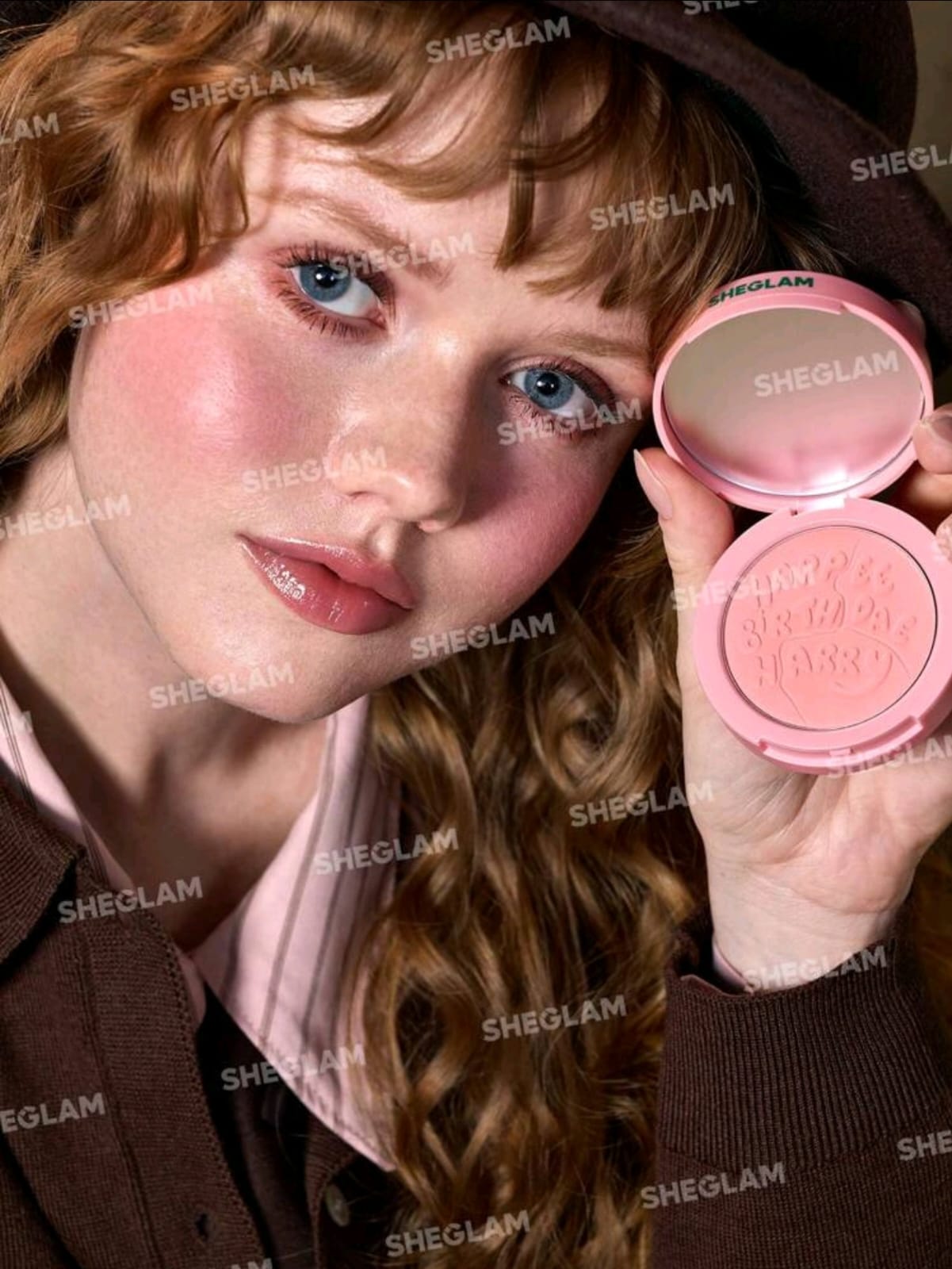 Harry Potter™ X SHEGLAM Happee Birthdae Harry Blush Powder Blush Non-Fading Natural Pigment