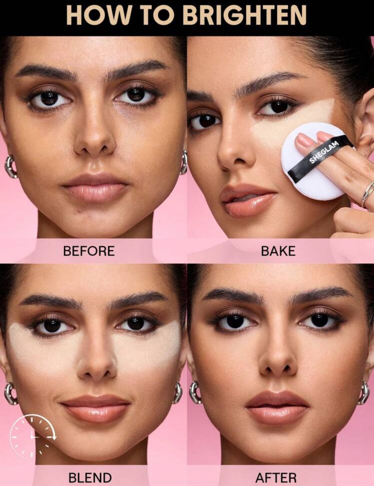 SHEGLAM Baked Glow Setting Powder