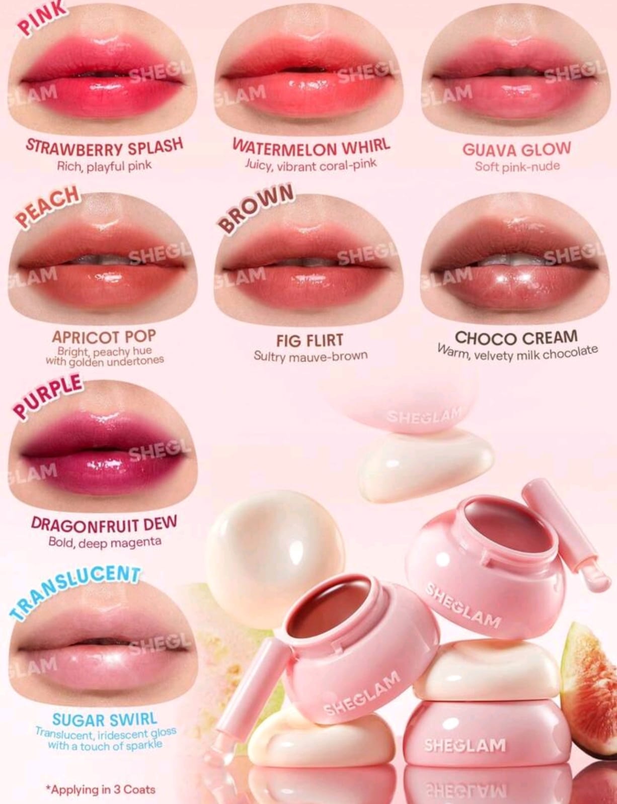 SHEGLAM Hydra Jelly Pocket Lip Jam