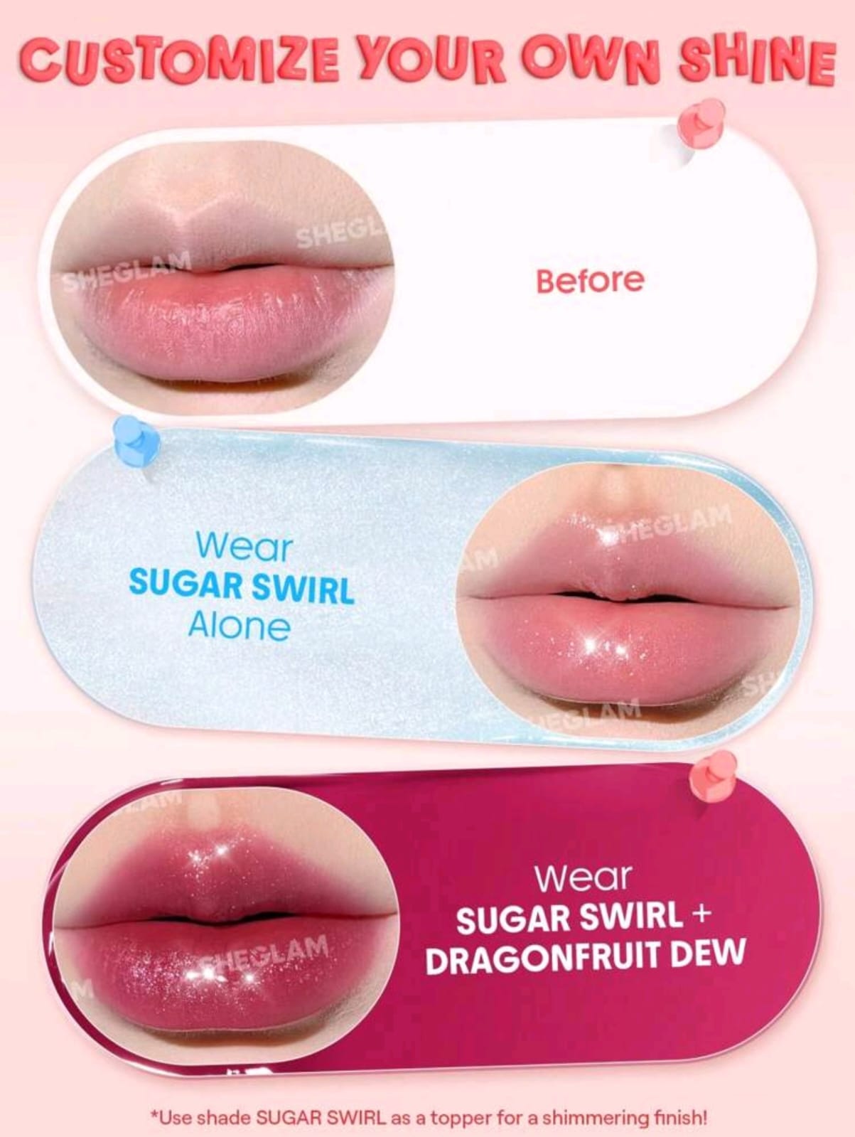 SHEGLAM Hydra Jelly Pocket Lip Jam