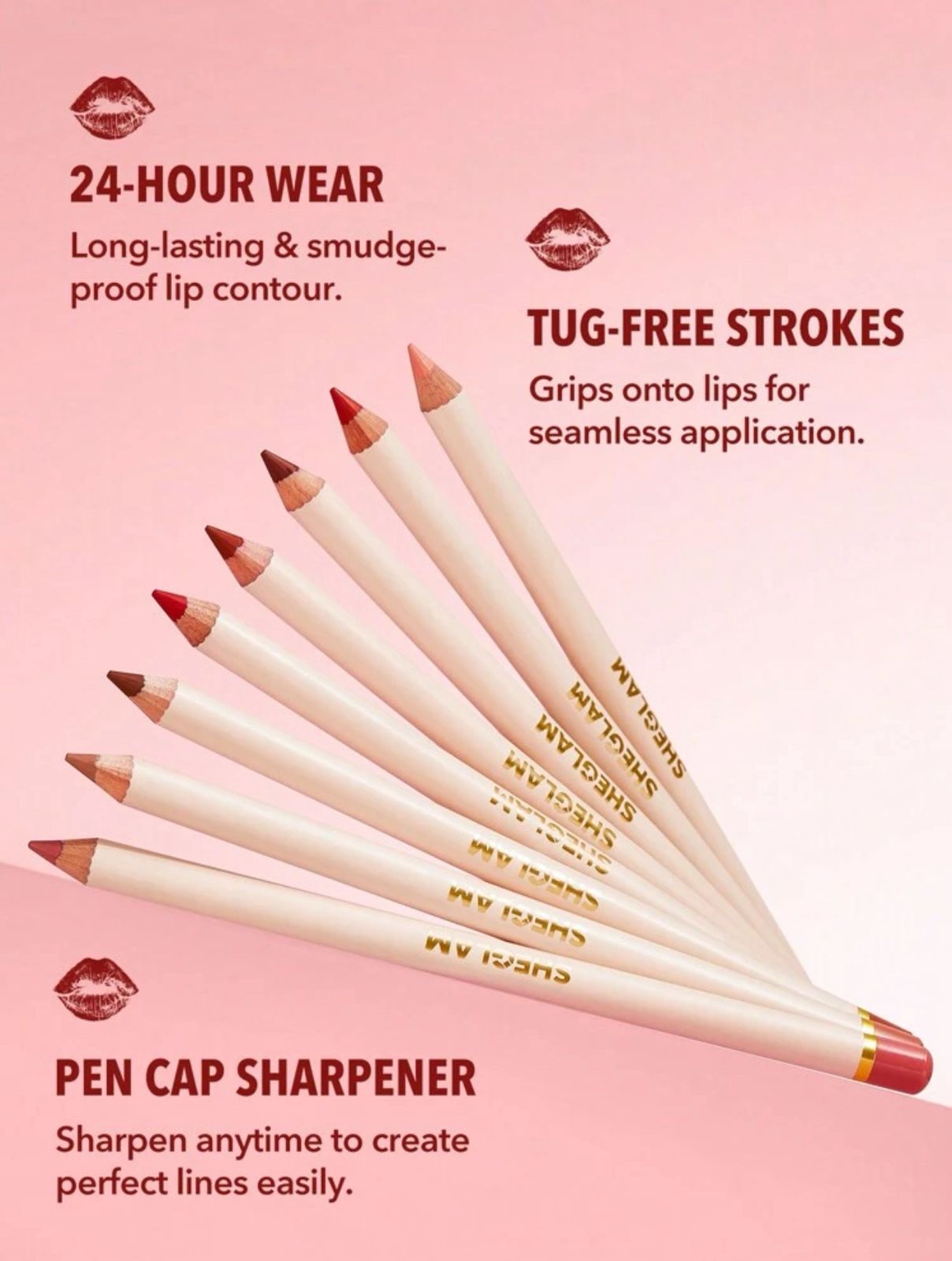 SHEGLAM Lip Facts Lip Liner Creamy