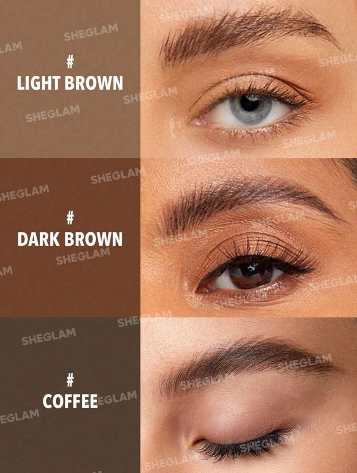 SHEGLAM Dual-Ended Fine Eyebrow Pencil