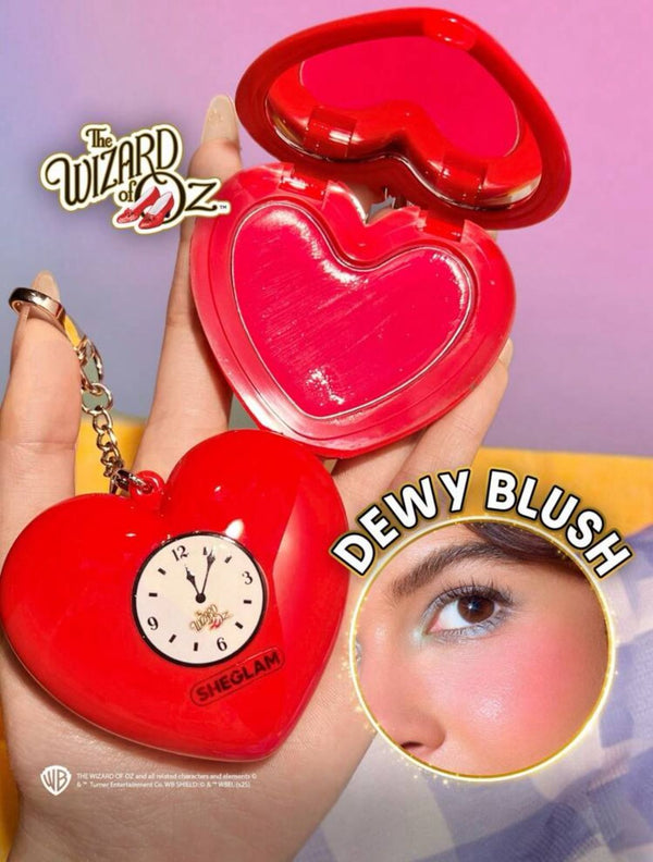 The Wizard of OZ™ | SHEGLAM Heart Clock Dewy Blush