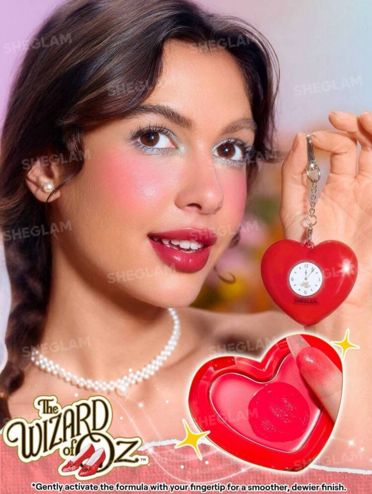 The Wizard of OZ™ | SHEGLAM Heart Clock Dewy Blush