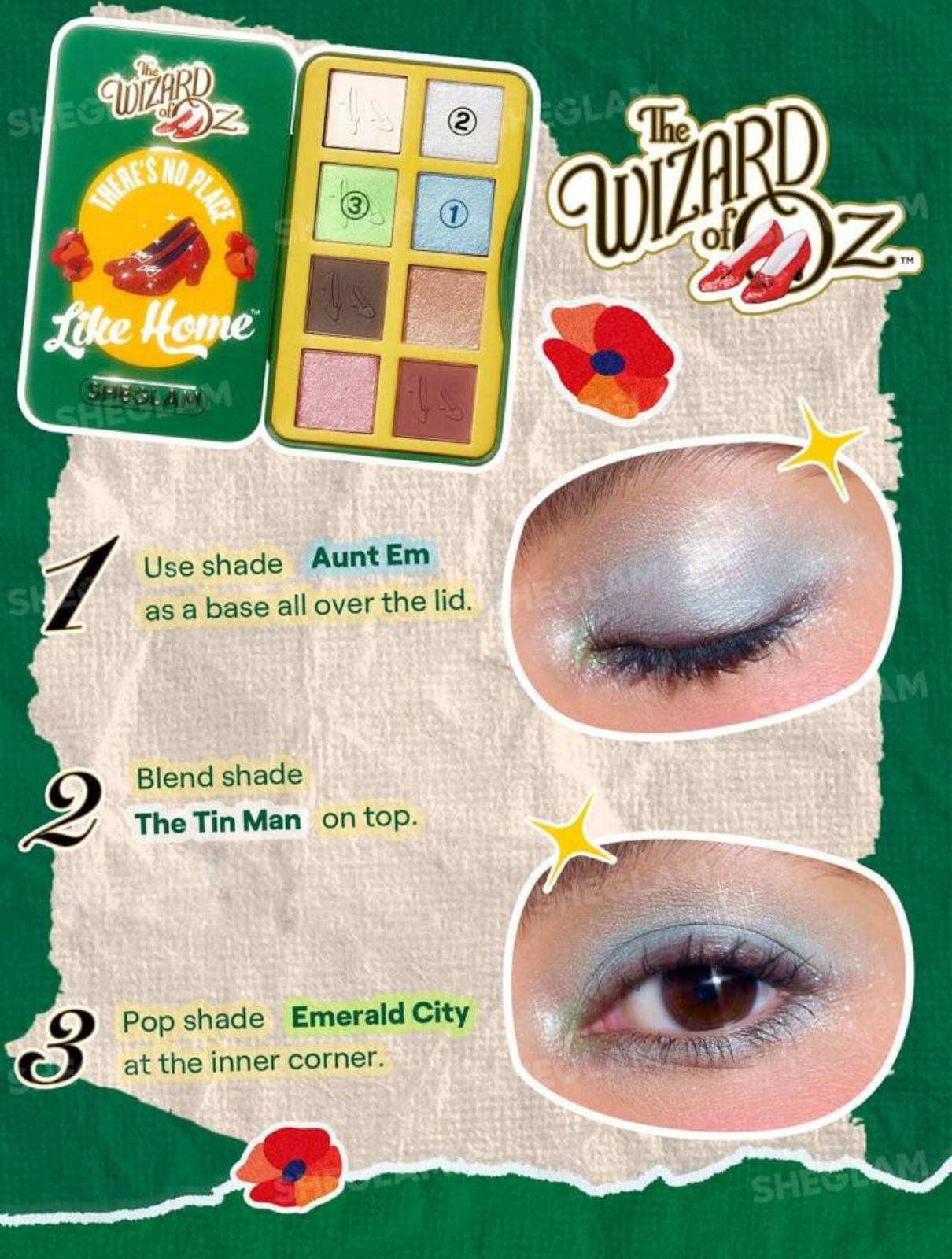 The Wizard of OZ™ | SHEGLAM No Place Like™ Home Palette