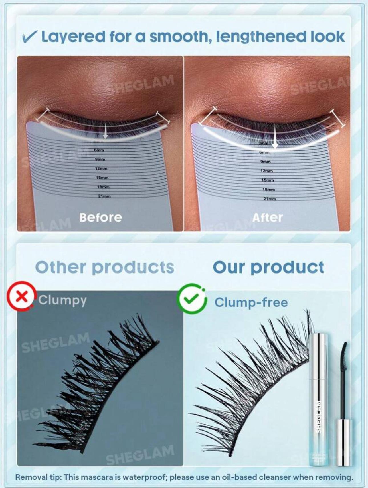 SHEGLAM Lift & Elevate Lengthening Mascara