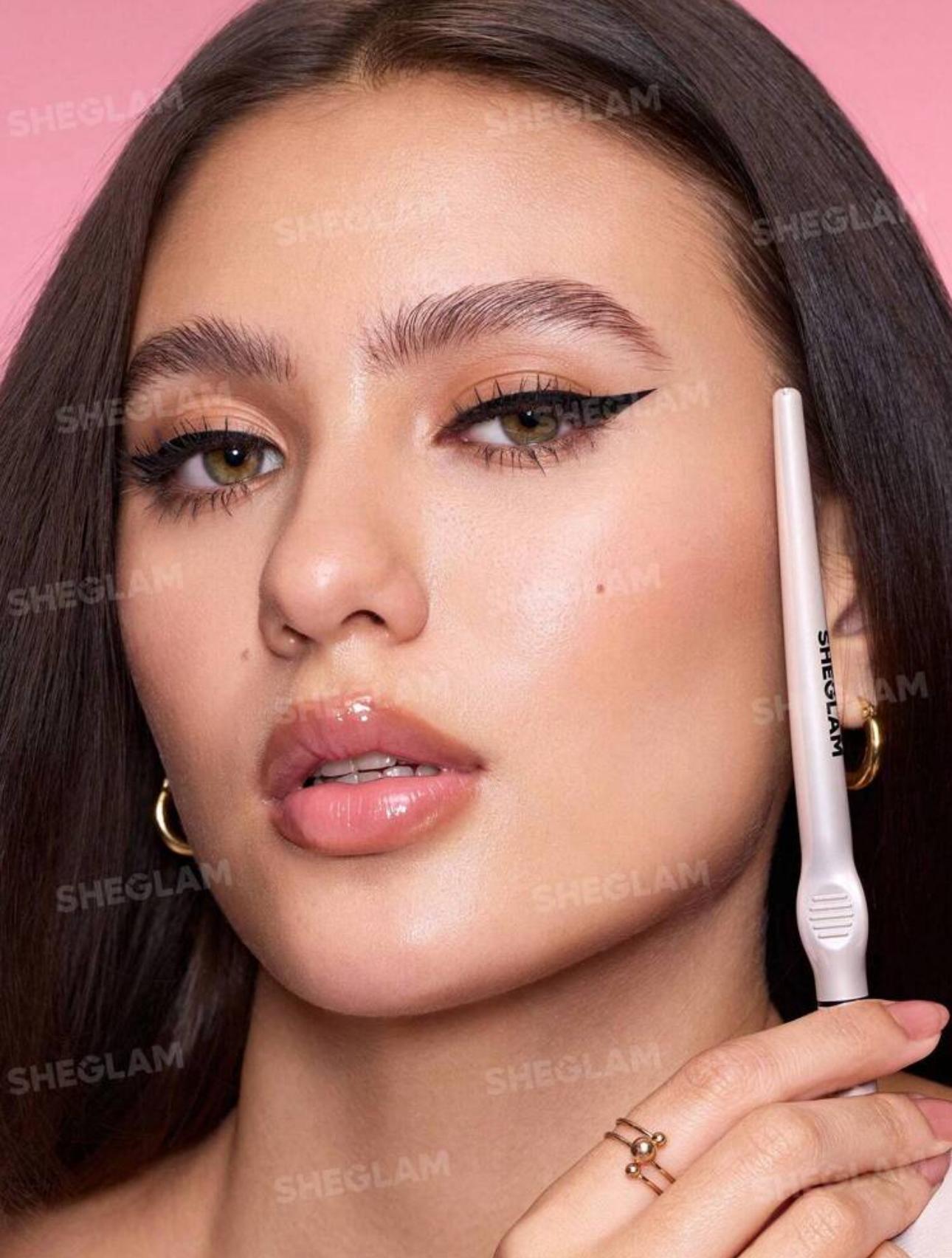 SHEGLAM Glide Control Liquid Eyeliner-Matte Black