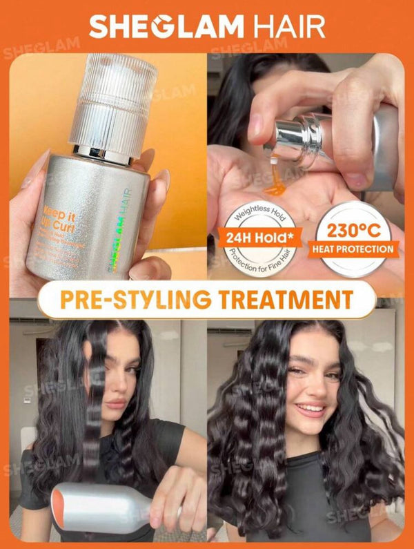 SHEGLAM HAIR Keep It Up Curl Protect & Hold 2-In-1