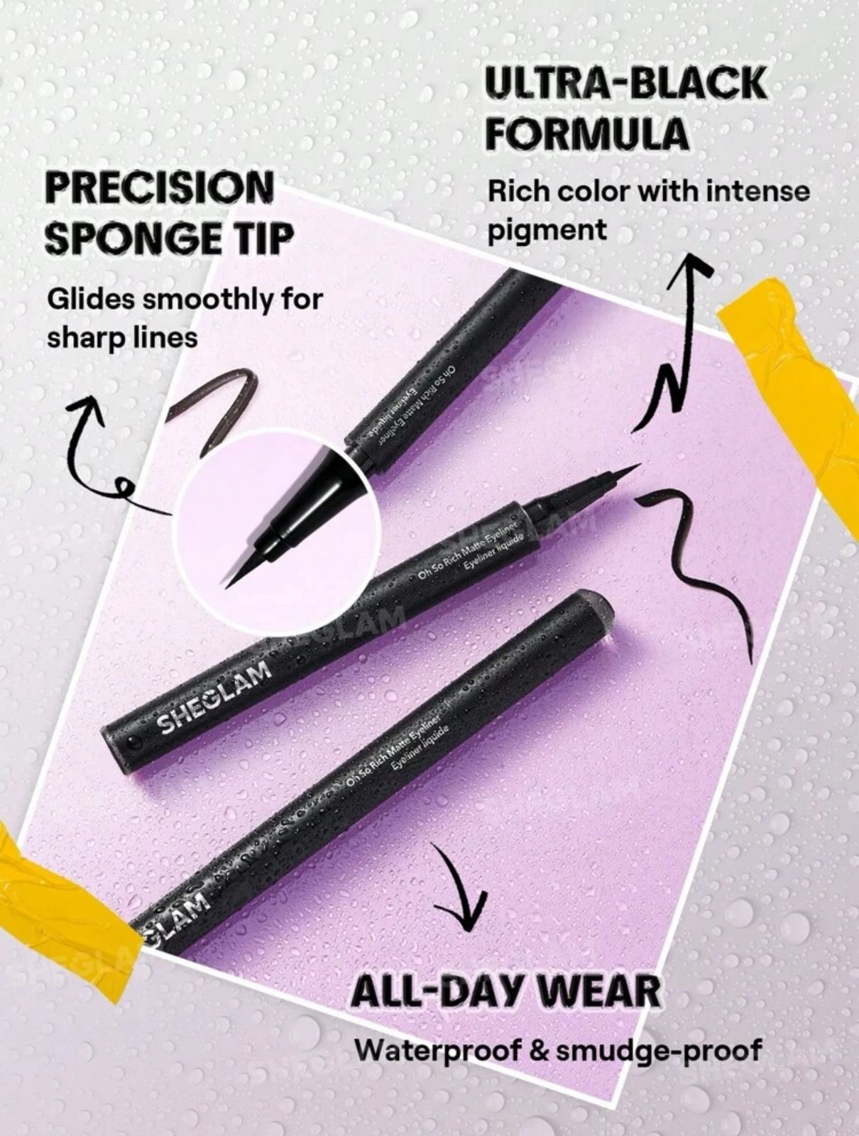 SHEGLAM Oh So Rich Matte Eyeliner
