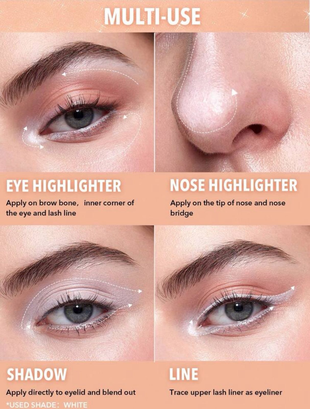 SHEGLAM Big N' Bright Eye Pencil-Rose