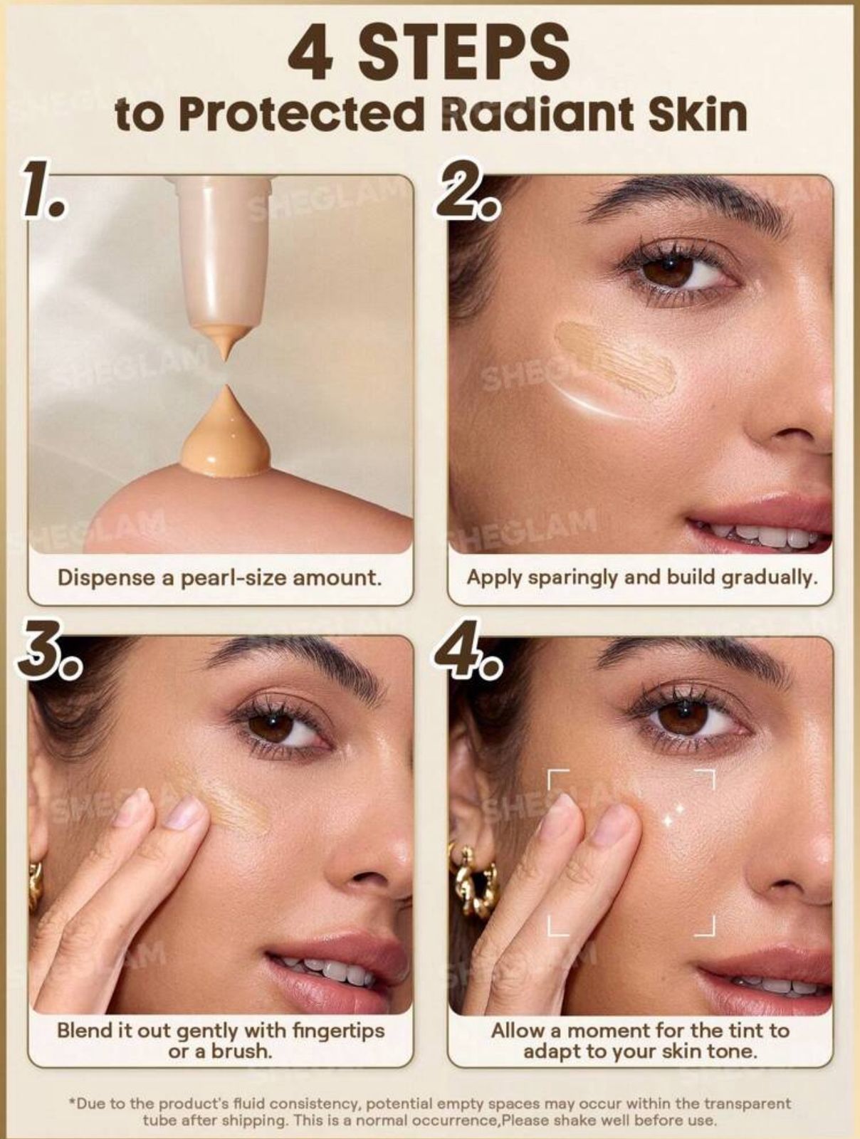 SHEGLAM Dew & Done Skin Tint With Spf20