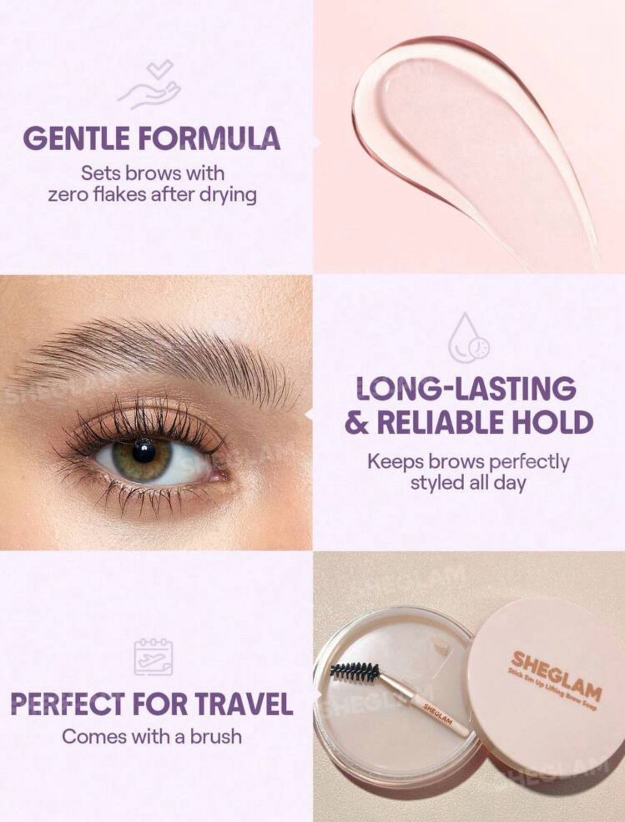 SHEGLAM Stick Em Up Lifting Brow Soap