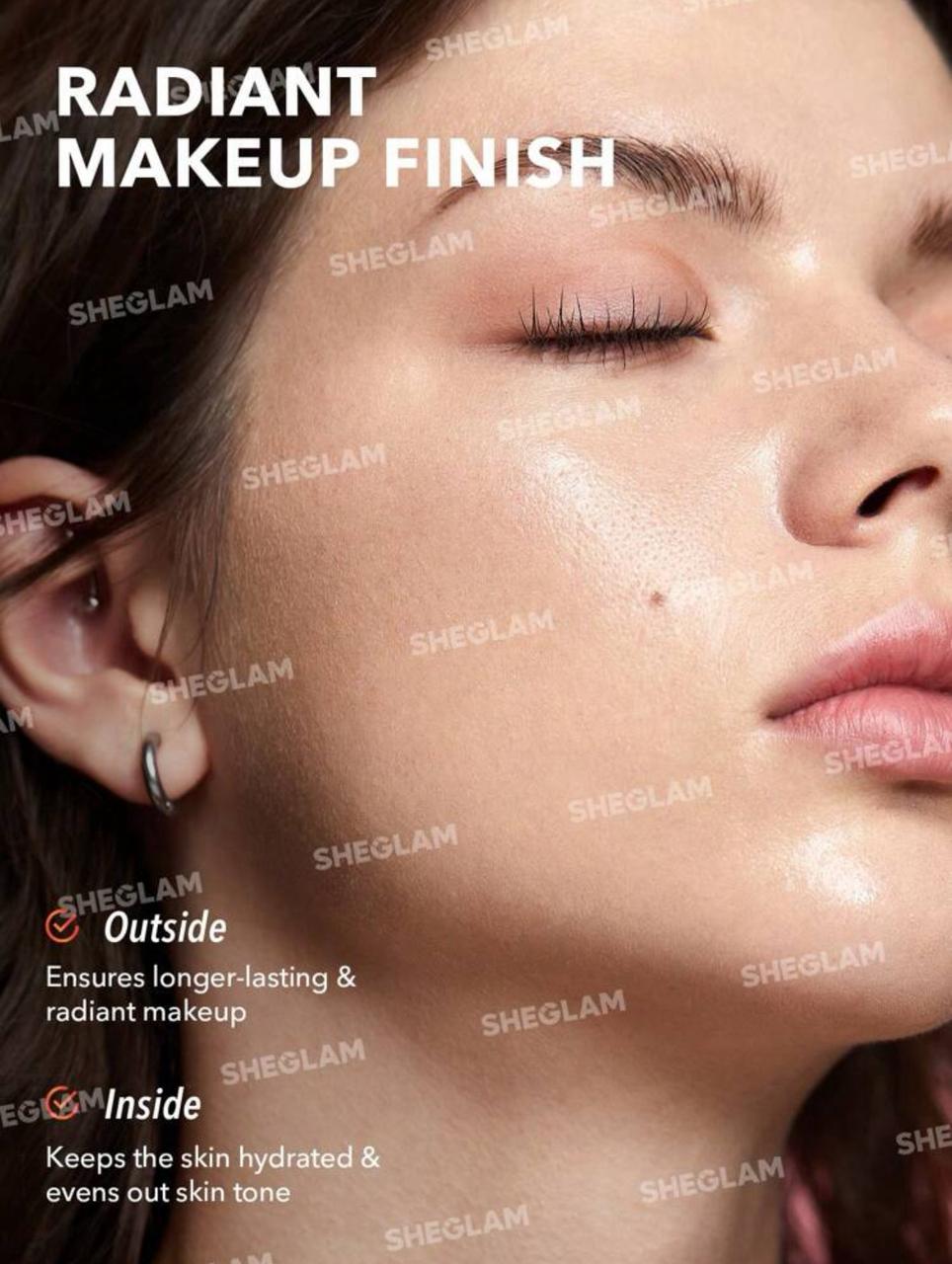 SHEGLAM Melon Melt Niacinamide Serum Primer Moisturize Hydrating Primer