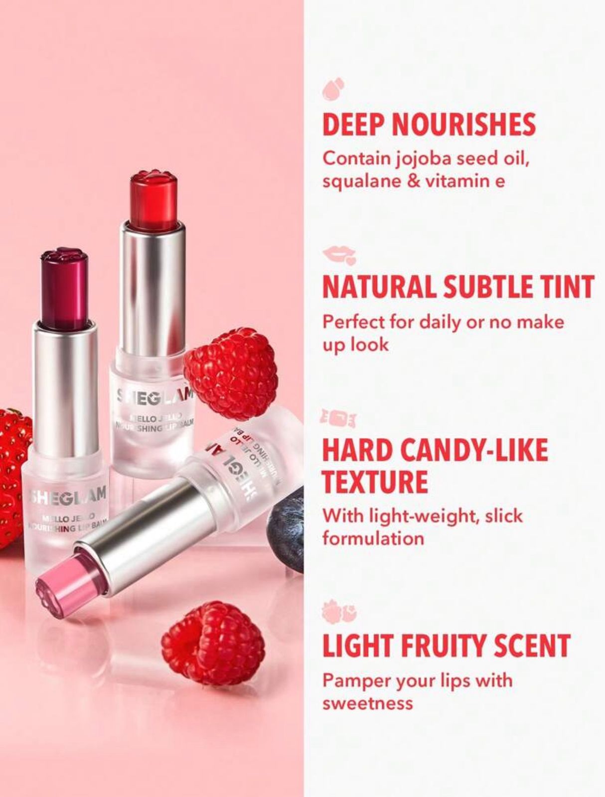 SHEGLAM Mello Jello Nourishing Lip Balm