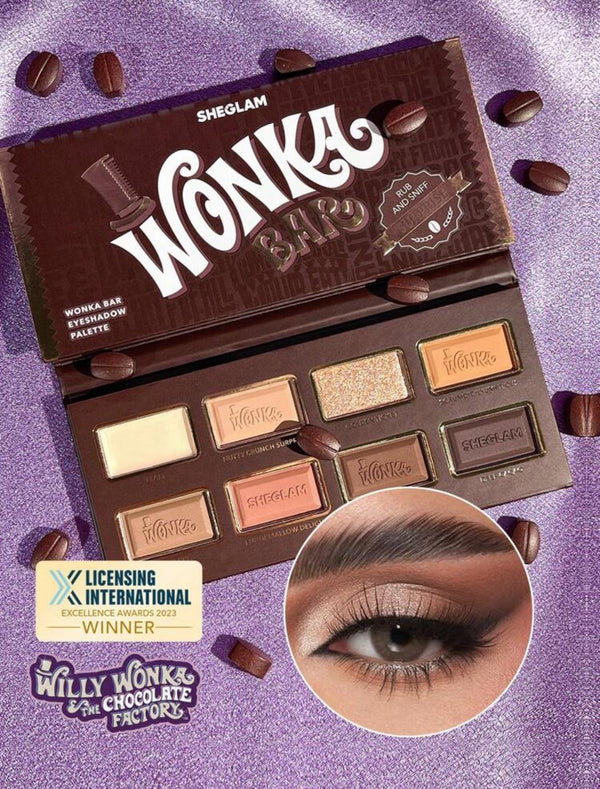 Willy wonka | SHEGLAM Bar Eyeshadow Palette Brown