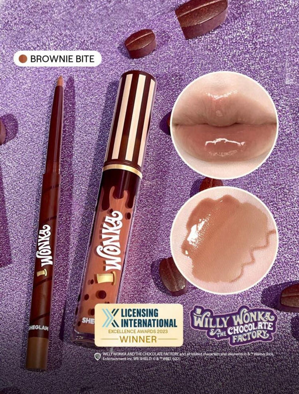 Willy wonka | SHEGLAM Cocoa Kiss Lip Duo