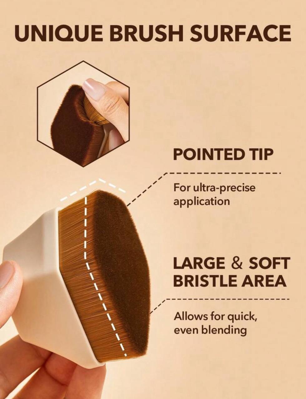SHEGLAM Skin Magnet Foundation Brush Multi