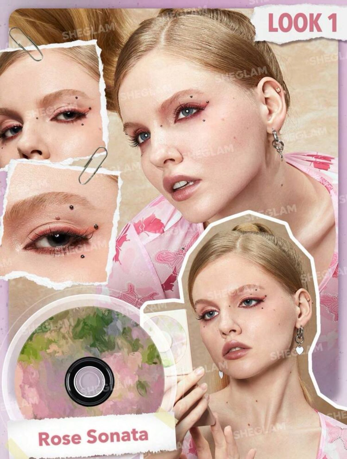 SHEGLAM Vinyl Pop Color Palette
