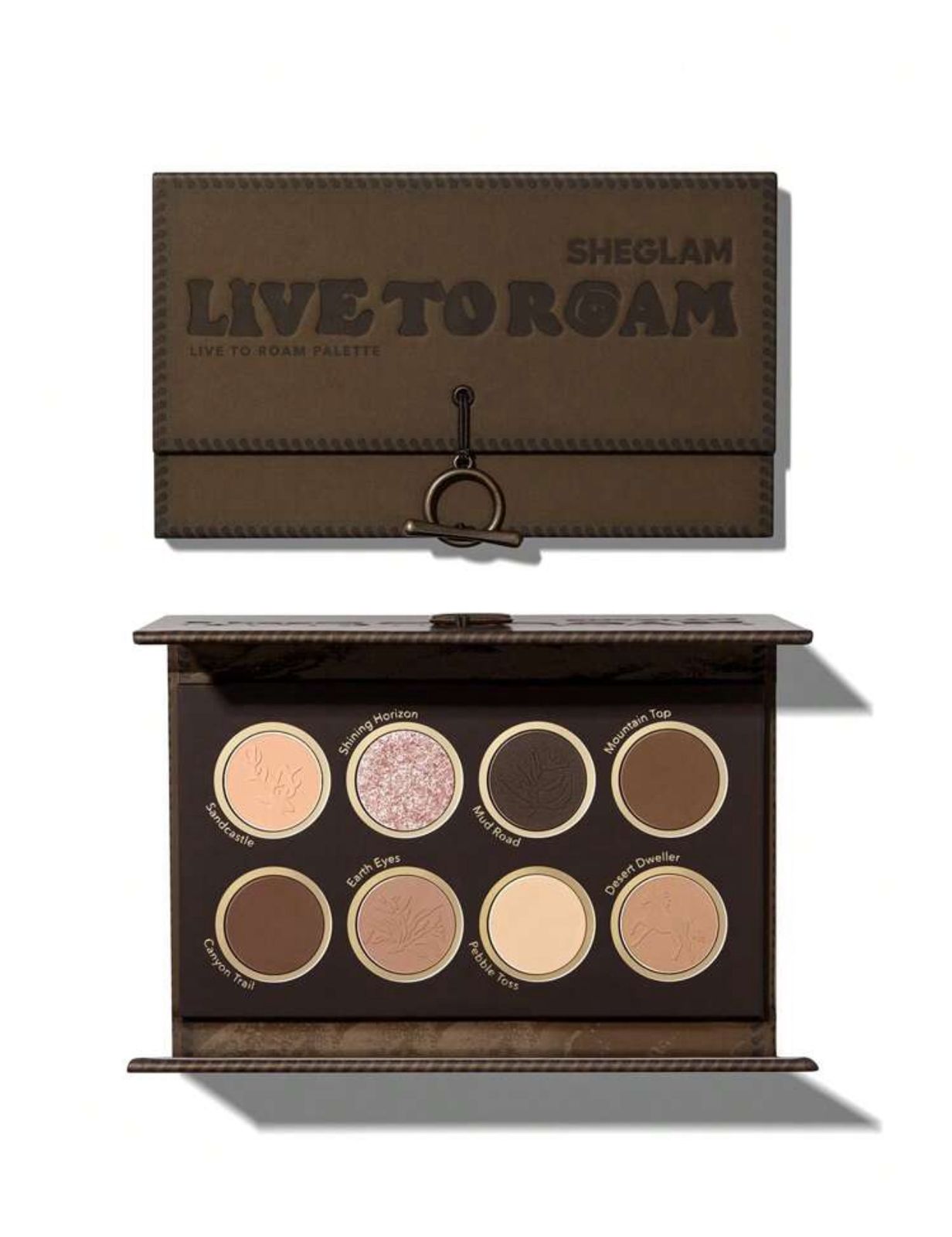SHEGLAM Live To Roam Palette 8-Color Shimmer Matte Eyeshadow