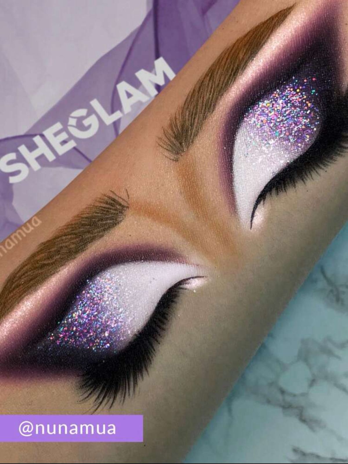 SHEGLAM Violet Vision Palette 12-Clolor Matte Shimmer Eyeshadow