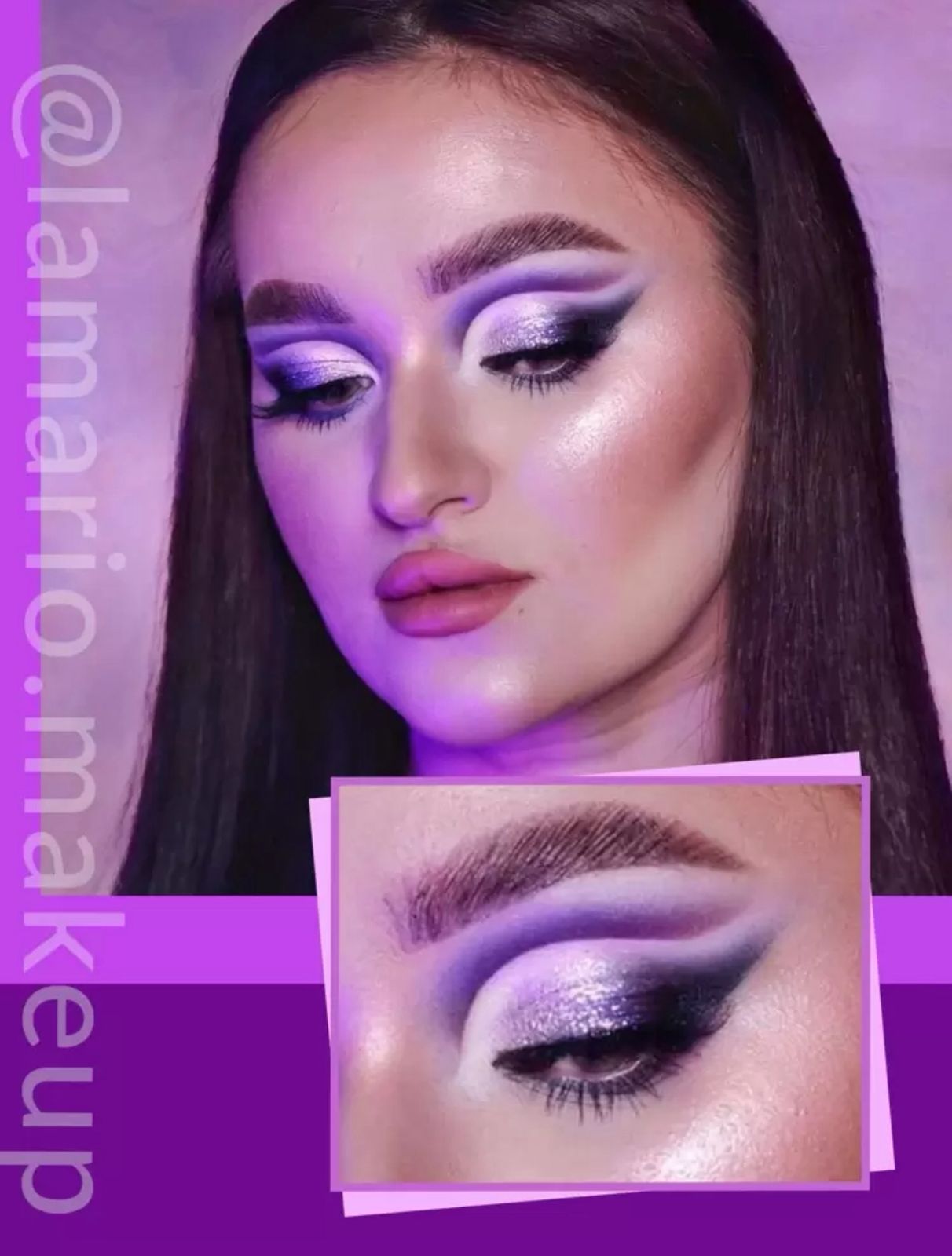 SHEGLAM Violet Vision Palette 12-Clolor Matte Shimmer Eyeshadow