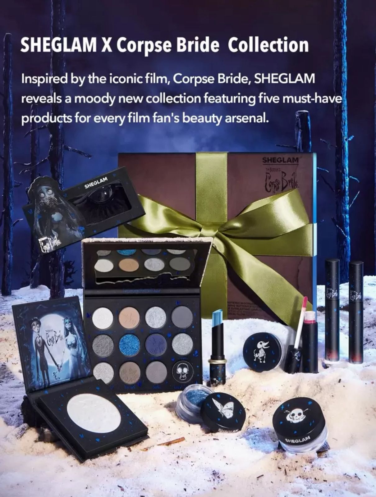 Corpse Bride | SHEGLAM Moonlight Eyeshadow Palette