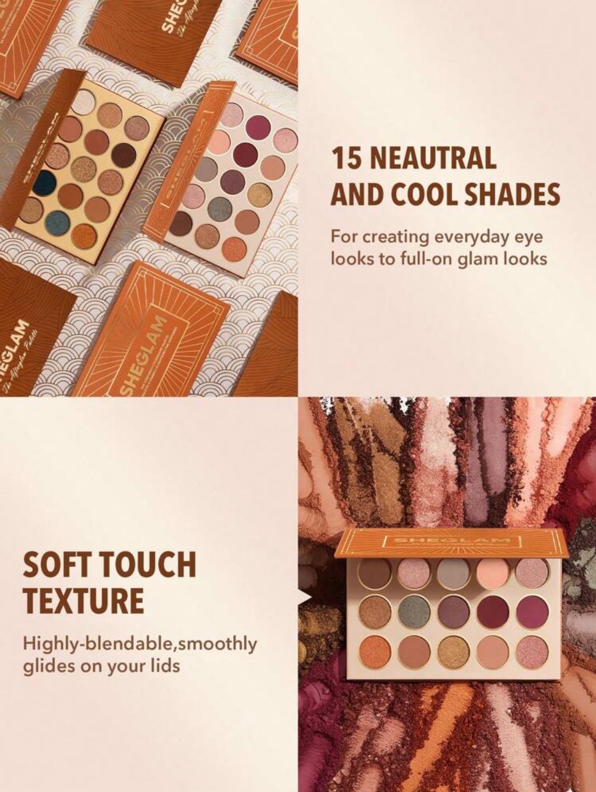 SHEGLAM Afterglow Palette 15-Color Matte
