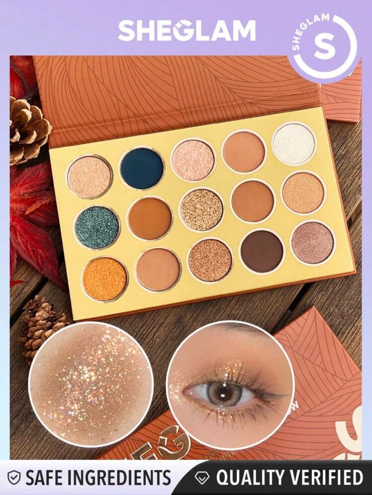 SHEGLAM Afterglow Palette 15-Color Matte