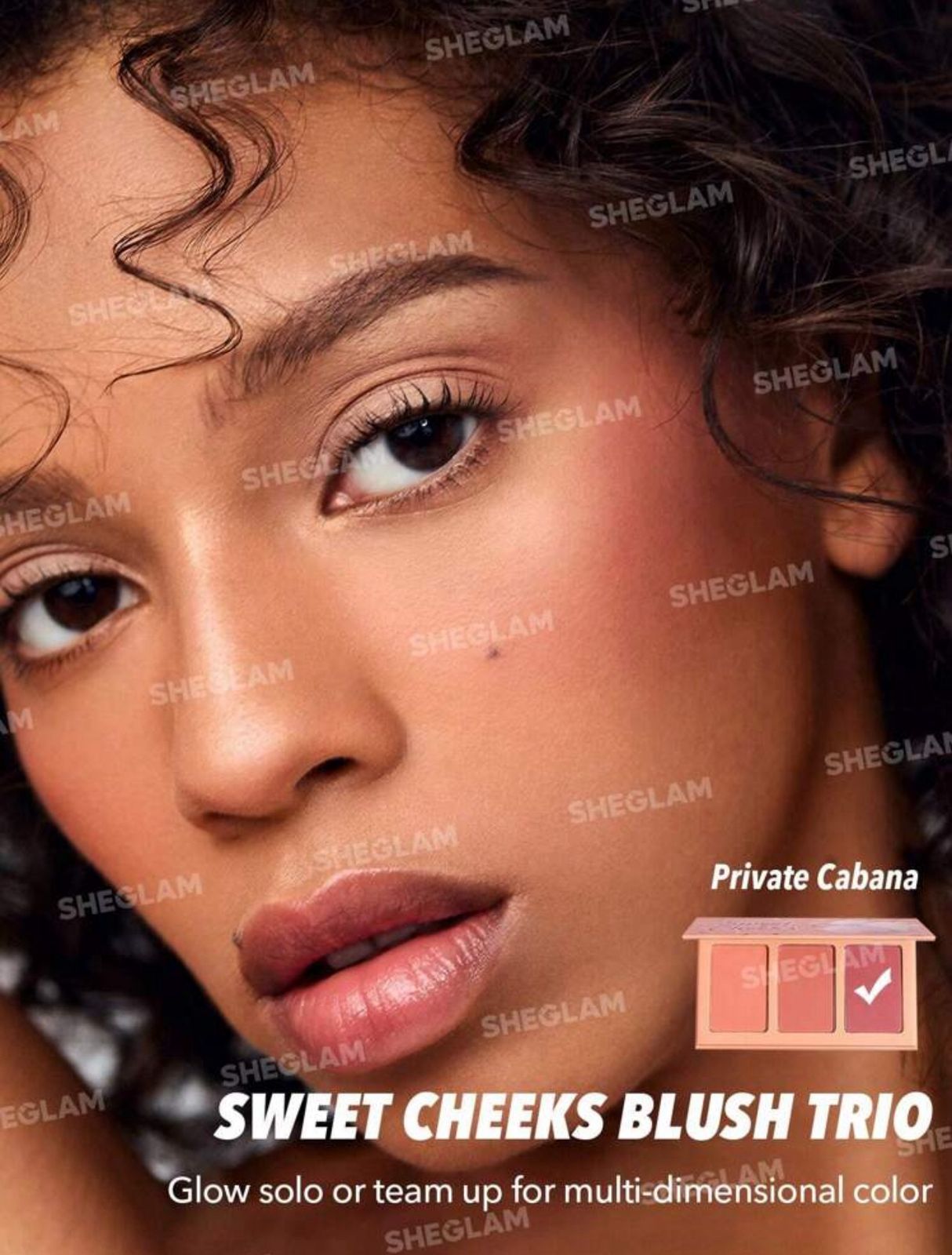 SHEGLAM Sweet Cheeks Blush Trio-Private Cabana