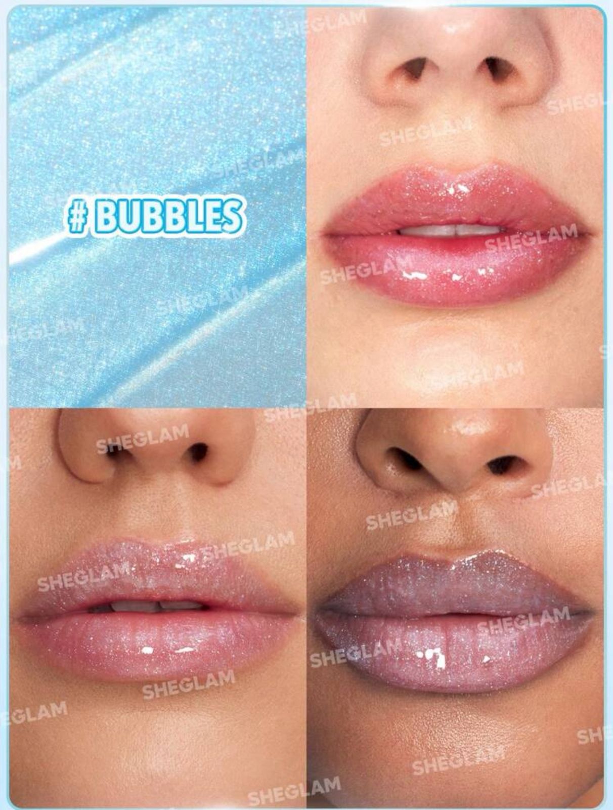 The Powerpuff Girls X SHEGLAM Super Trio Lip Gloss