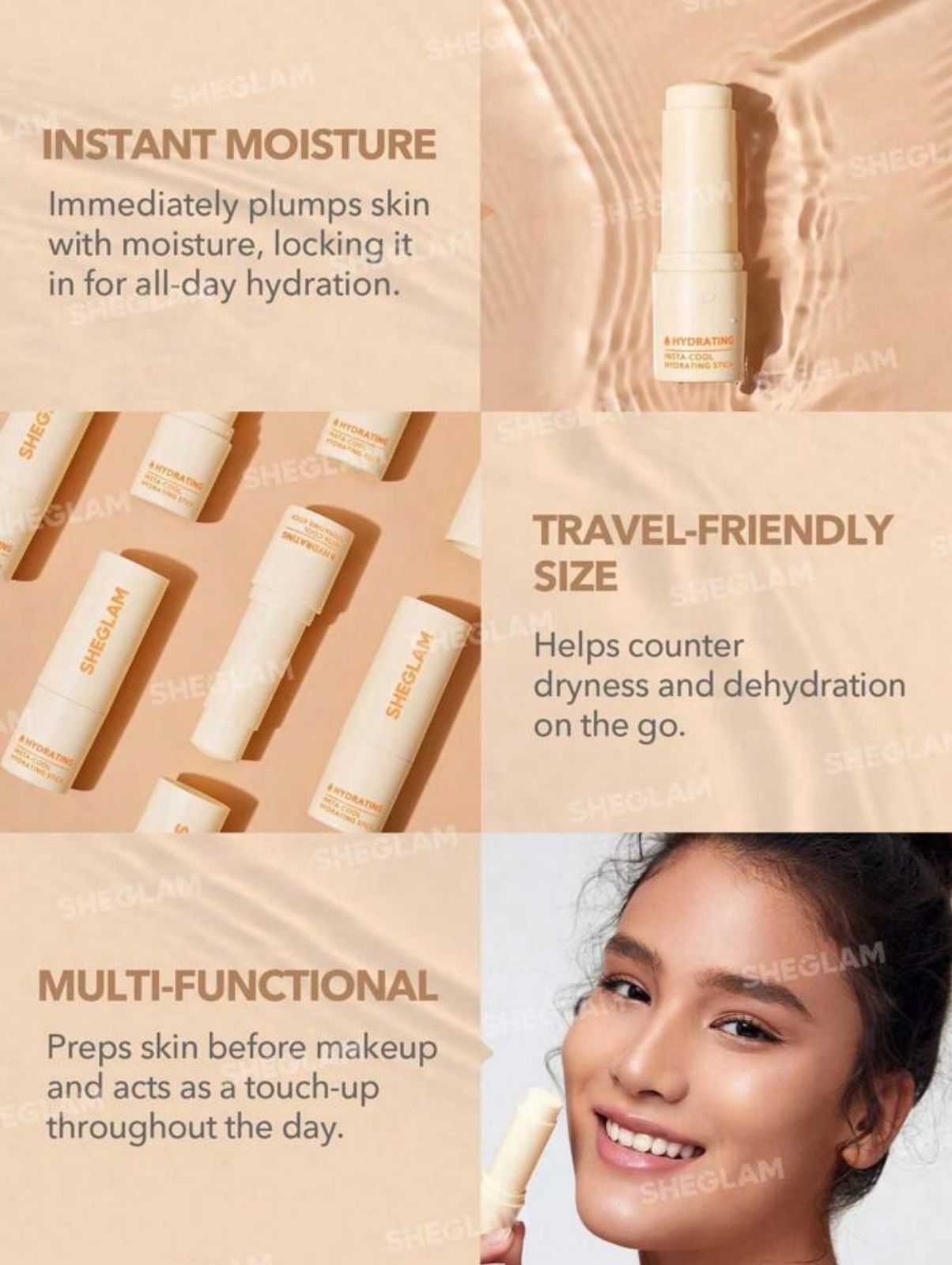 SHEGLAM Insta-Cool Hydrating Stick