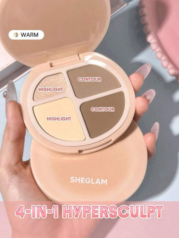 SHEGLAM Hypersculpt Highlight & Contour Palette