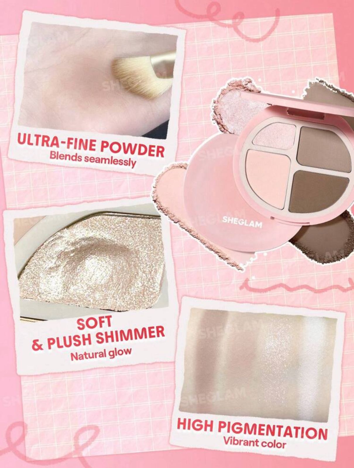 SHEGLAM Hypersculpt Highlight & Contour Palette