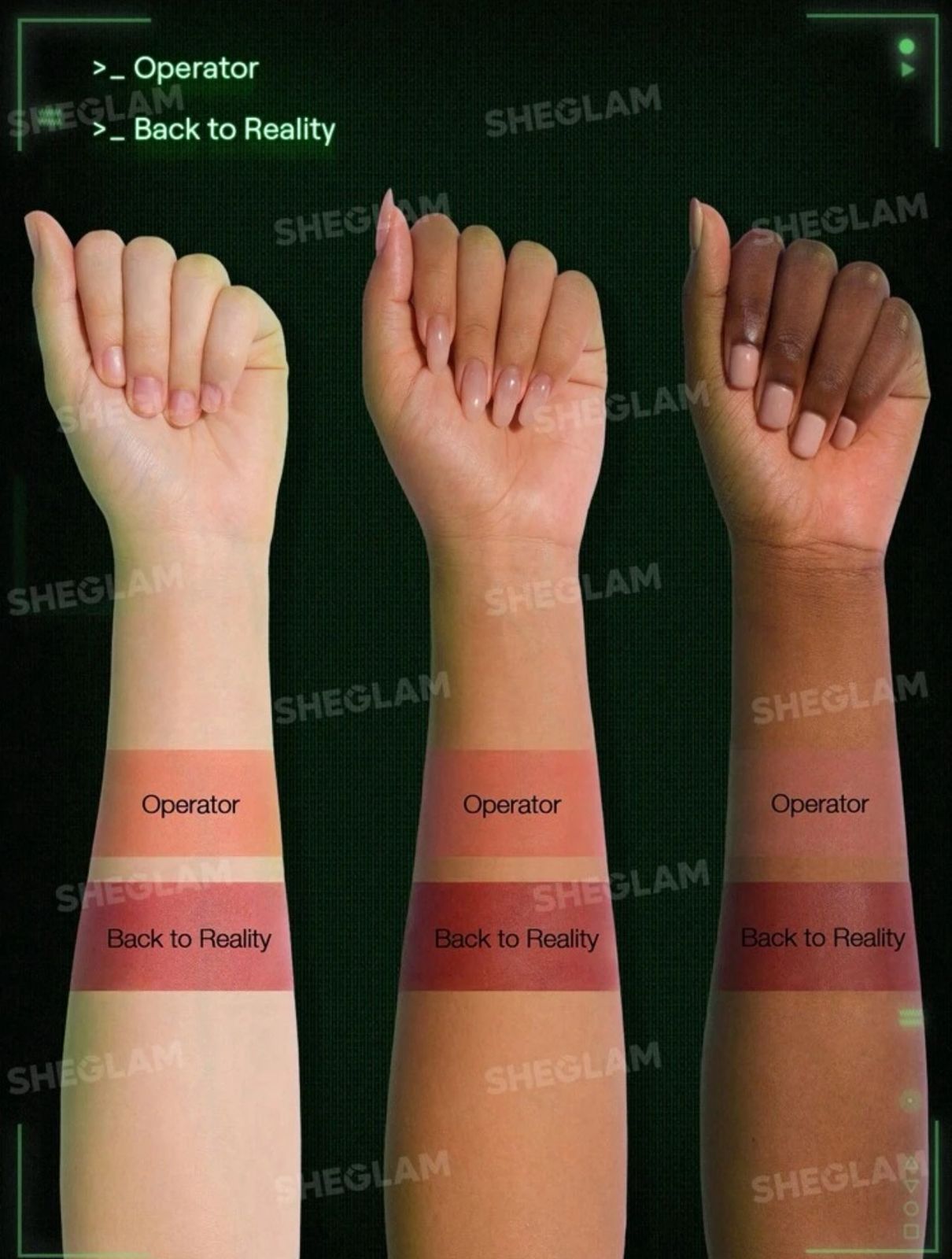 The Matrix Resurrections | SHEGLAM Going Digital Two-Tone Blush