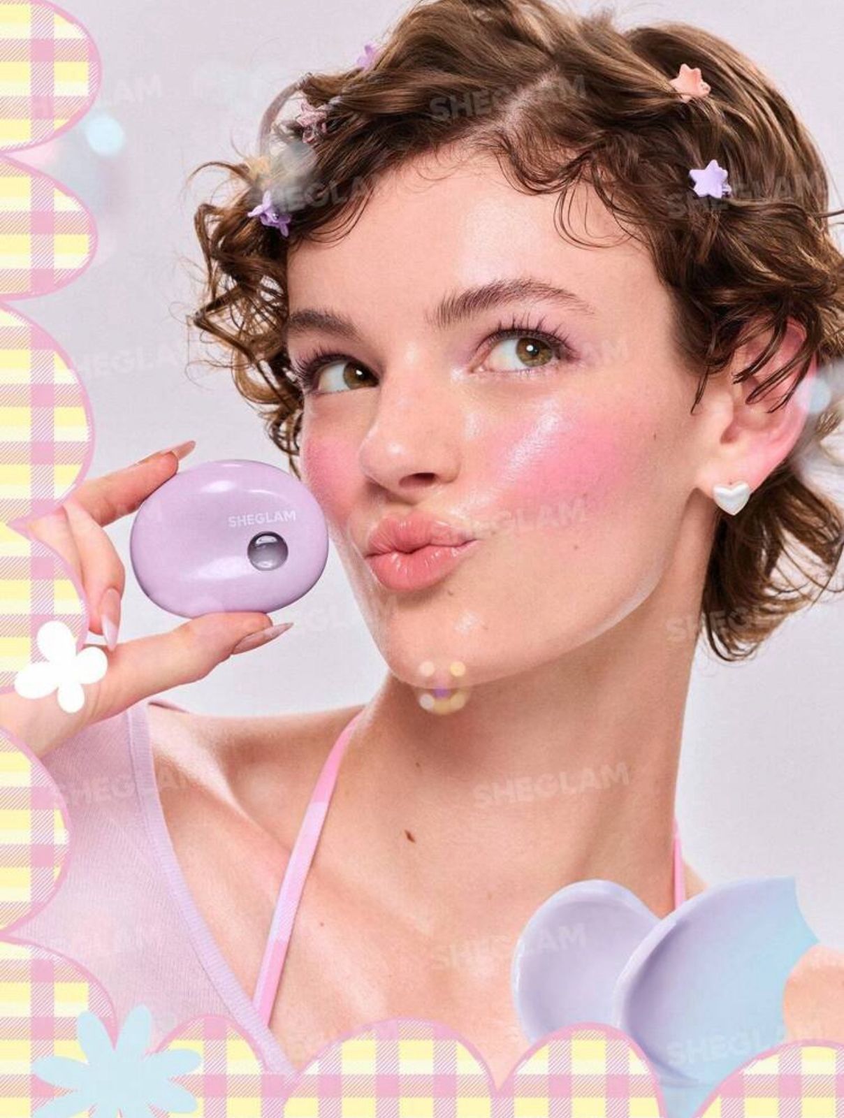 SHEGLAM Bubble Glow Blush Bar Rare